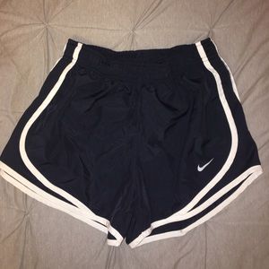 Nike dri-fit running shorts (dark navy blue)